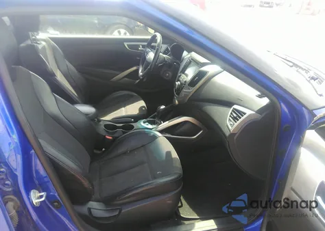 2013 Hyundai Veloster z USA, uszkodzony, nr VIN KMHTC6AD3DU154883